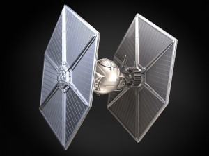Star Wars Tie Fighter Black Squadron 3D 模型