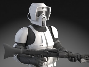 Star Wars Scout Trooper 3D Model