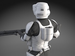 Star Wars Scout Trooper 3D Model