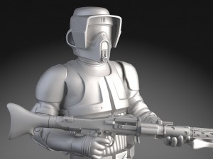 Star Wars Scout Trooper 3D Model