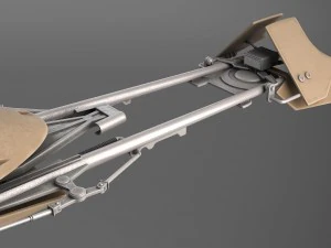 Star Wars Scout Trooper with Bike 3D Model