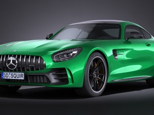 mercedes amg gt r 2017 3D Model