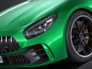 Mercedes-Benz AMG GT R 2017 Model 3D