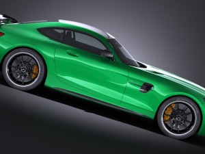 Mercedes-Benz AMG GT R 2017 Model 3D