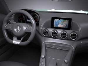 Mercedes-Benz AMG GT R 2017 Model 3D