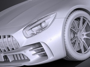 Mercedes-Benz AMG GT R 2017 Model 3D