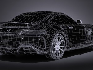 Mercedes-Benz AMG GT R 2017 Model 3D