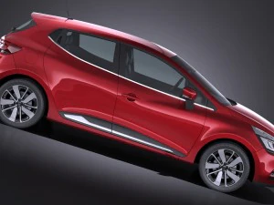 Renault Clio 2017 3D Model