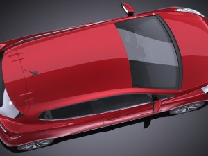Renault Clio 2017 Model 3D