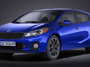 Kia Forte 5 2017 3D Model