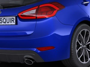 Kia Forte 5 2017 3D Model