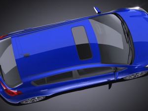 Kia Forte 5 2017 3D Model