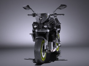 Yamaha MT-10 2016 Model 3D