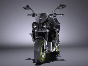 Yamaha MT-10 2016 3D Model