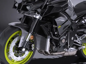 Yamaha MT-10 2016 3D Model