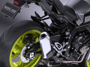 Yamaha MT-10 2016 Model 3D