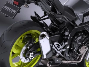 Yamaha MT-10 2016 3D Model