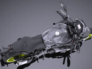 Yamaha MT-10 2016 3D Model
