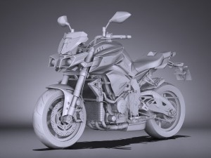 Yamaha MT-10 2016 Model 3D