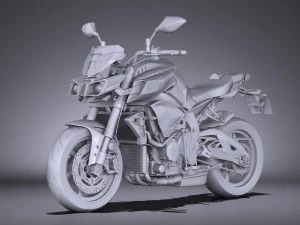 Yamaha MT-10 2016 3D Model