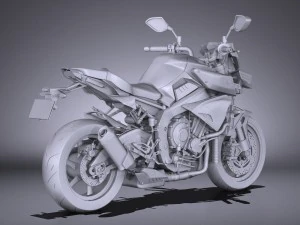 Yamaha MT-10 2016 3D Model
