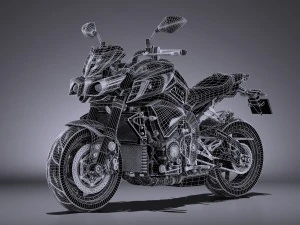 Yamaha MT-10 2016 3D Model
