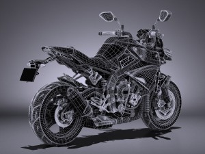 Yamaha MT-10 2016 Model 3D