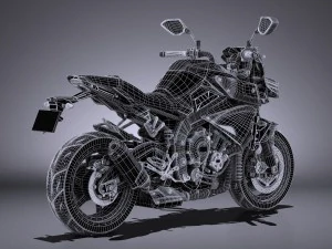 Yamaha MT-10 2016 3D Model