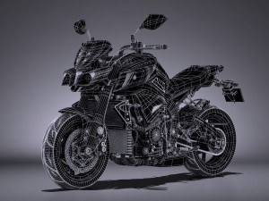 Yamaha MT-10 2016 Model 3D