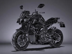 Yamaha MT-10 2016 3D Model