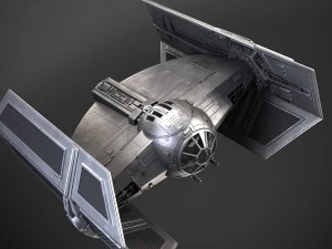 Star Wars Tie Fighter Advanced 3D Model