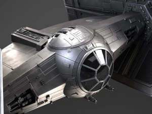 Star Wars Tie Fighter Advanced 3D Model