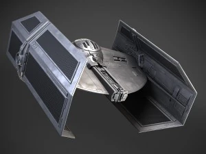 Star Wars Tie Fighter Advanced 3D Model