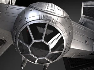 Star Wars Tie Fighter Advanced 3D Model