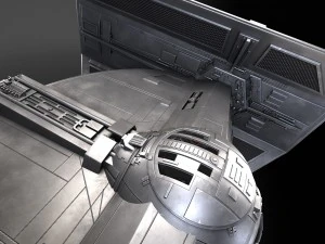 Star Wars Tie Fighter Advanced 3D Model