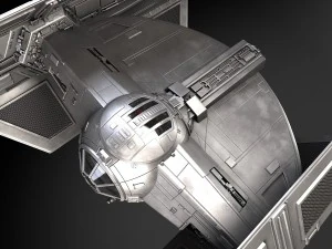 Star Wars Tie Fighter Advanced 3D Model