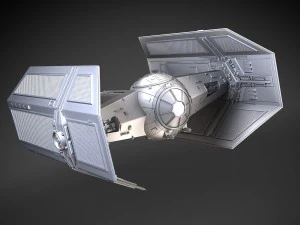 Star Wars Tie Fighter Advanced 3D Model