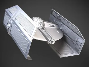 Star Wars Tie Fighter Advanced 3D Model