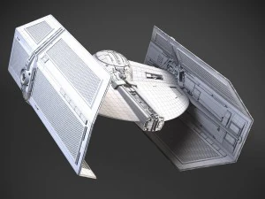 Star Wars Tie Fighter Advanced 3D Model