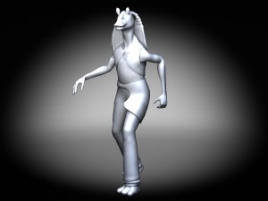 Star Wars Jar Jar Binks Model 3D