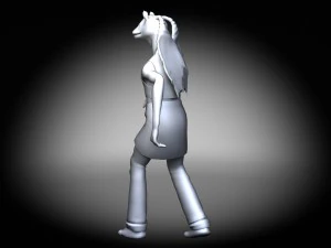 Star Wars Jar Jar Binks 3D Model