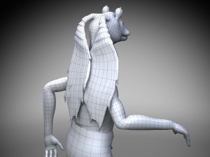 Star Wars Jar Jar Binks Model 3D