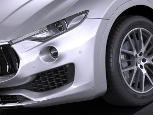 Maserati Levante 2017 Model 3D