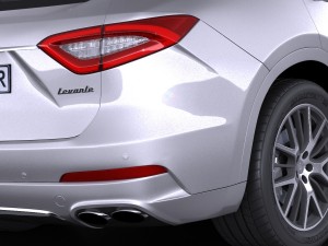 Maserati Levante 2017 Model 3D