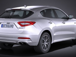 Maserati Levante 2017 Model 3D