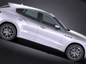 Maserati Levante 2017 Model 3D
