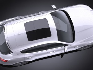 Maserati Levante 2017 Model 3D