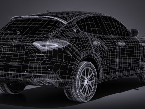 Maserati Levante 2017 Model 3D