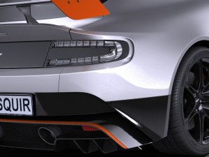Aston Martin Vantage gt12 2017 3D Модель