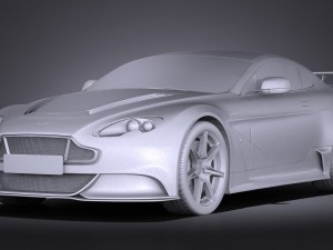 Aston Martin Vantage gt12 2017 3D Модель